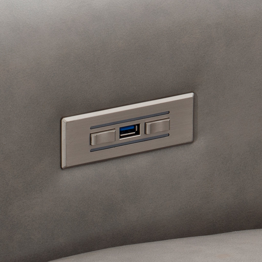 Lioni Leather Power Motion Chair