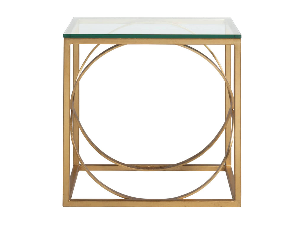 Ellipse Rectangular End Table