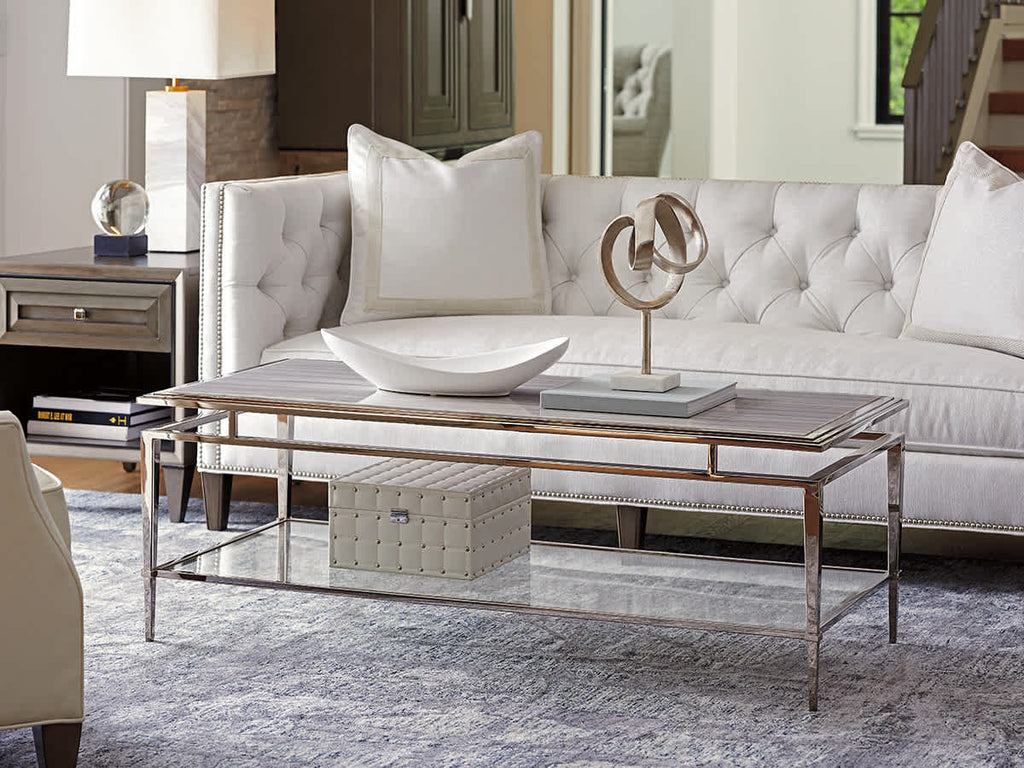 Athene Stainless Cocktail Table