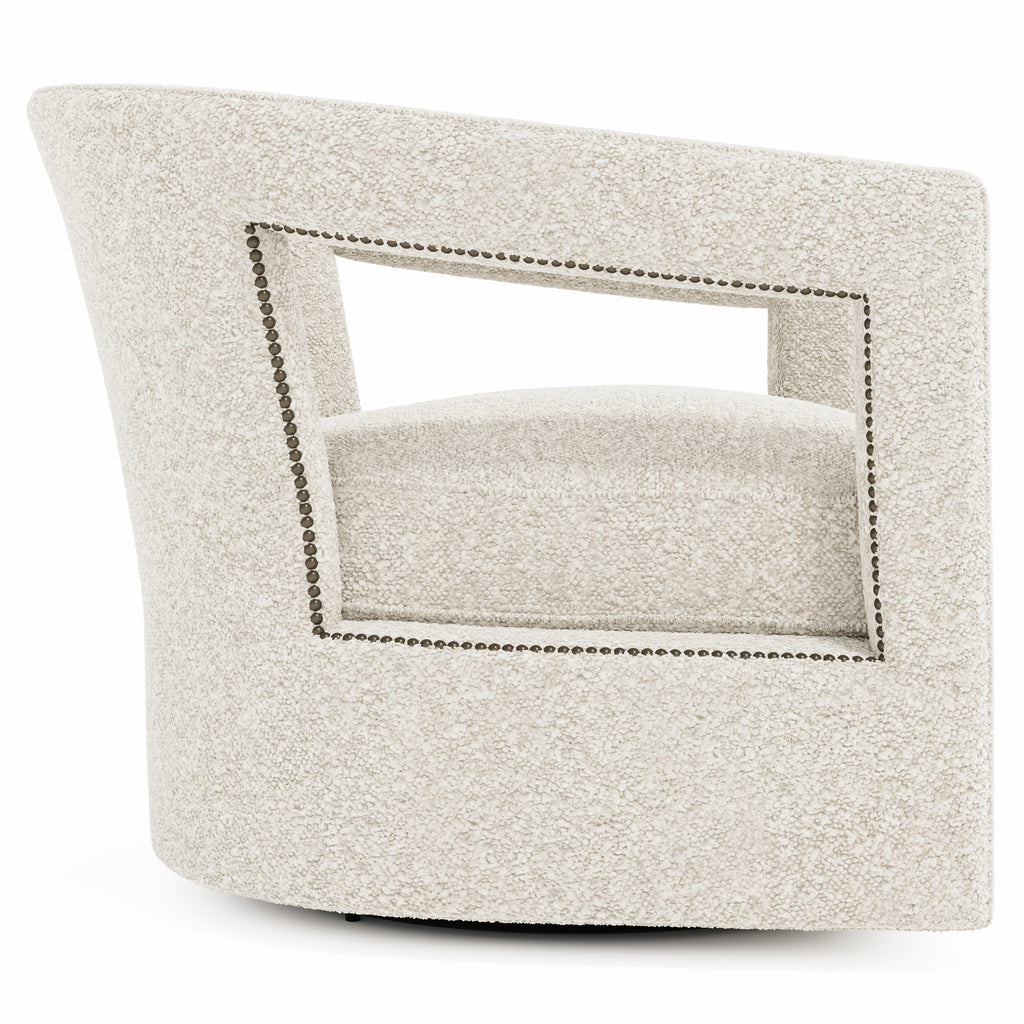 Alana Fabric Swivel Chair