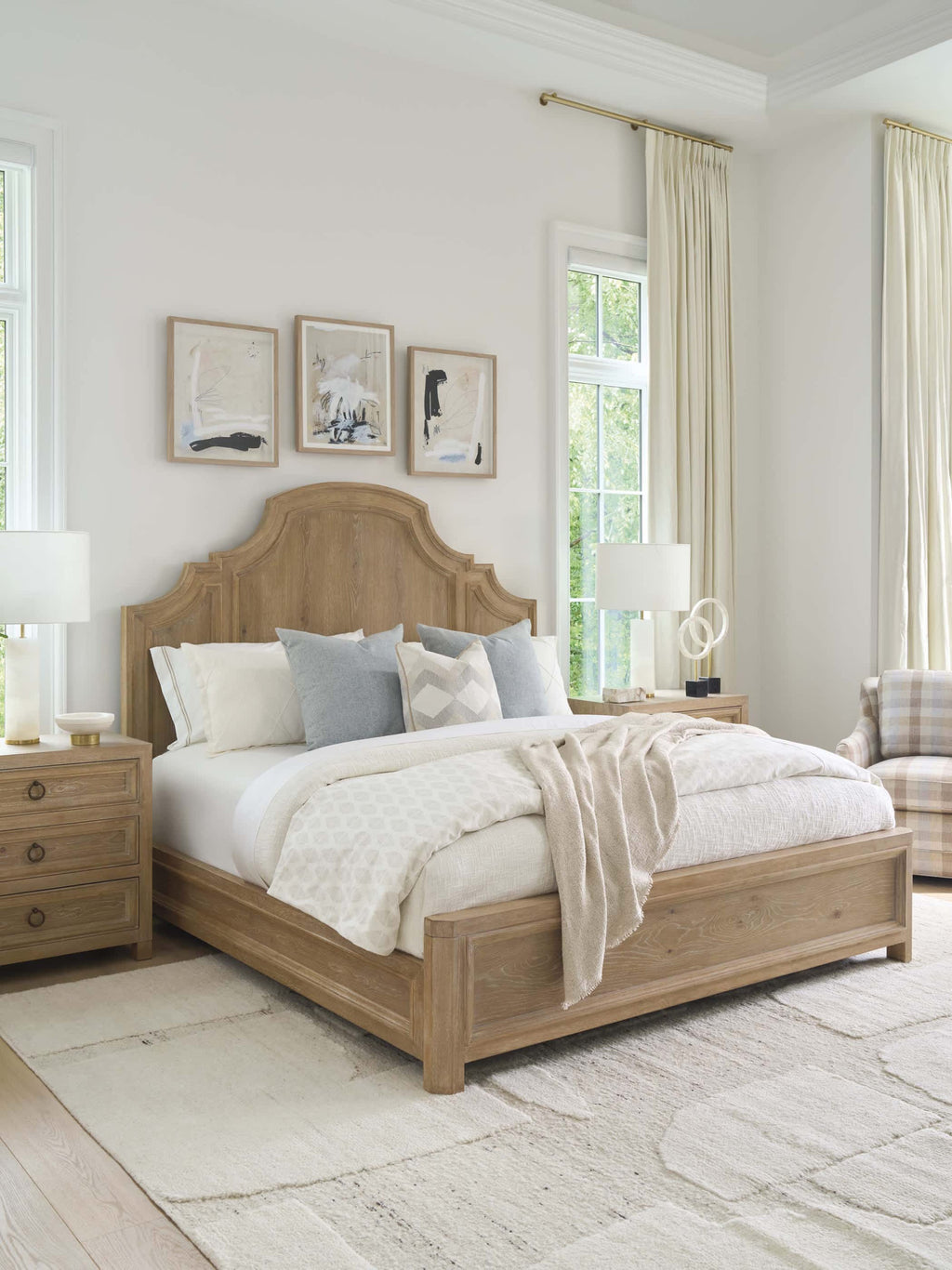 Valley Club Panel Bed