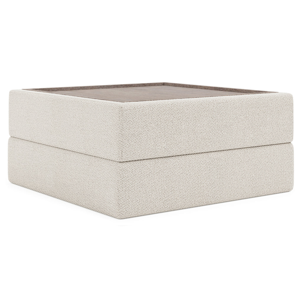 Vista Fabric Ottoman