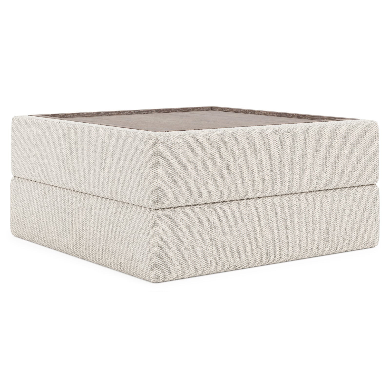 Vista Fabric Ottoman