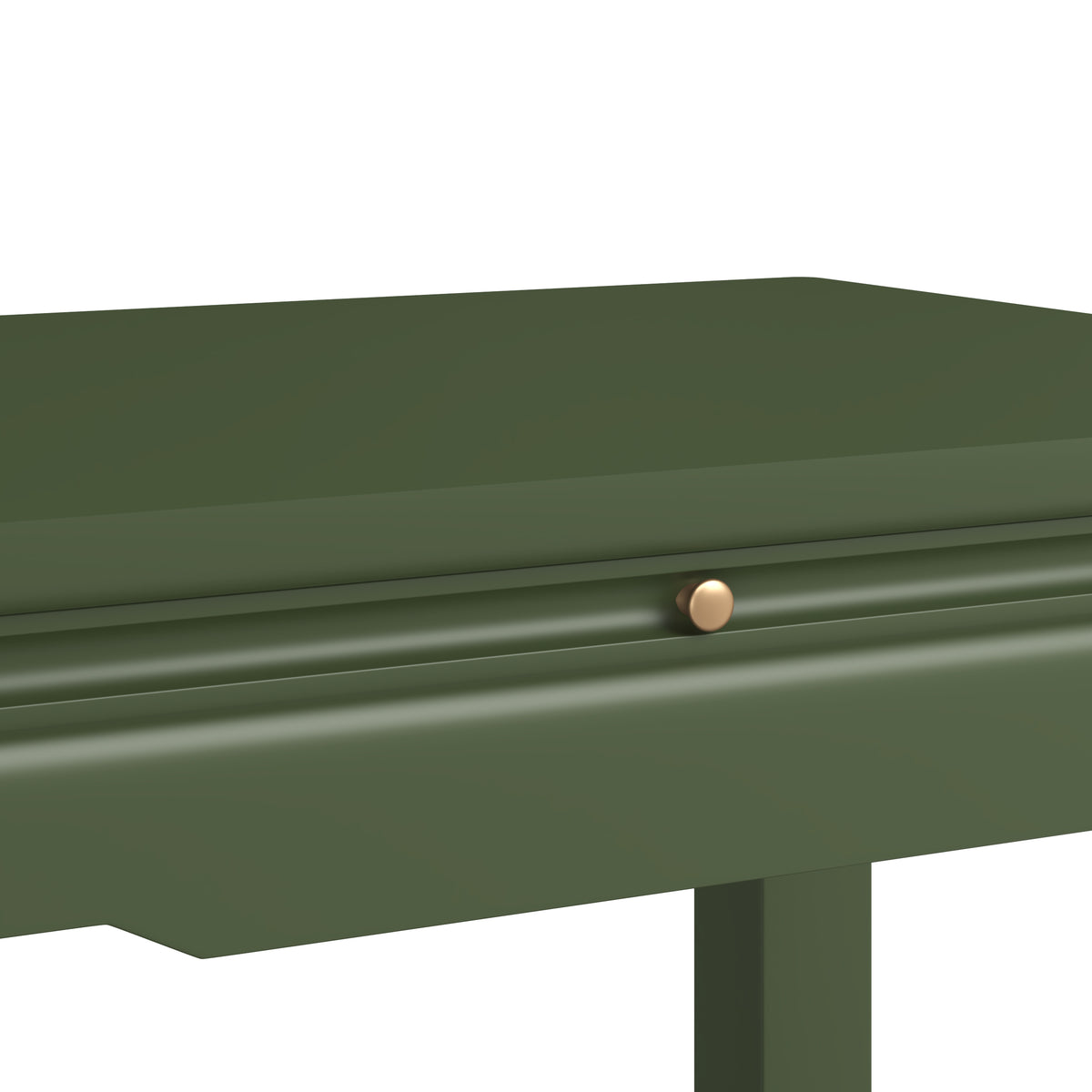 Eave Bedside Table - Darkened Sage