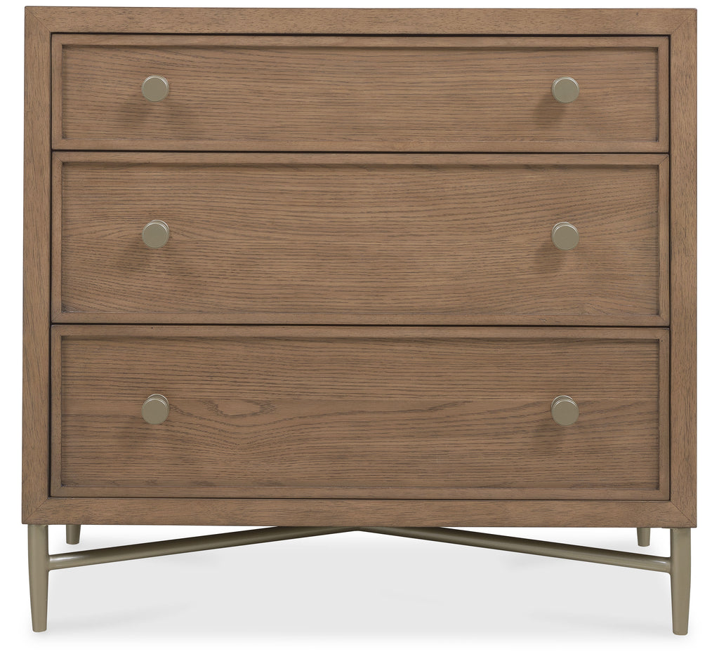 Sonnet Three-Drawer Nightstand