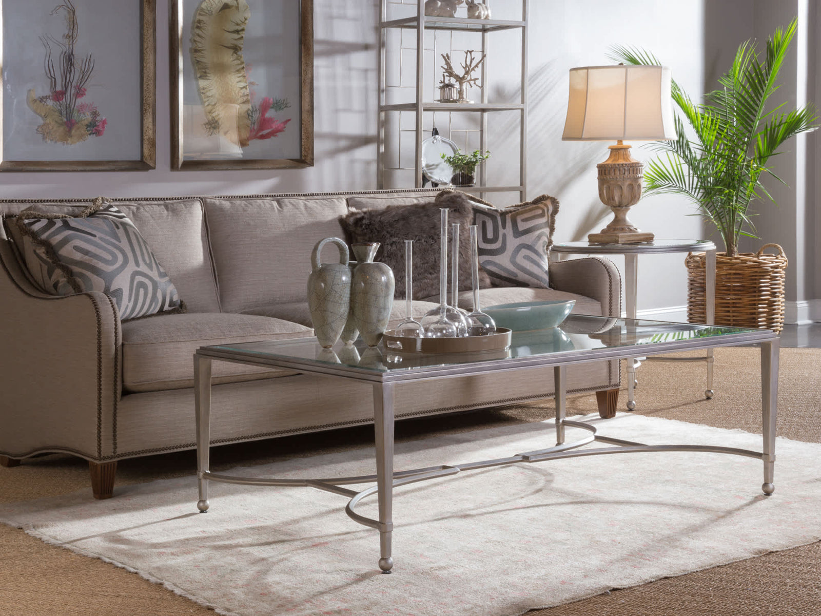 Sangiovese Large Rectangular Cocktail Table