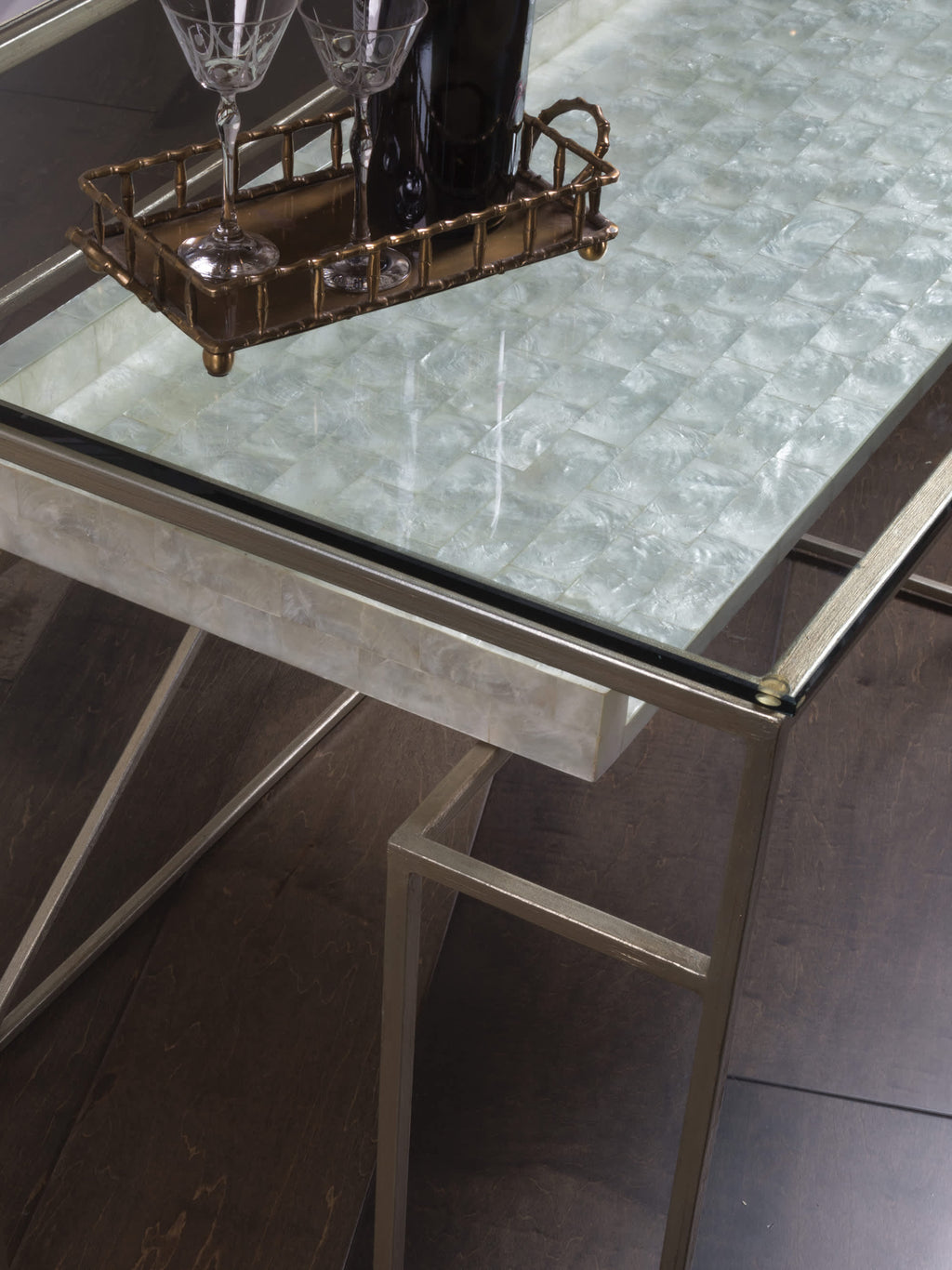 Cumulus Capiz Writing Table