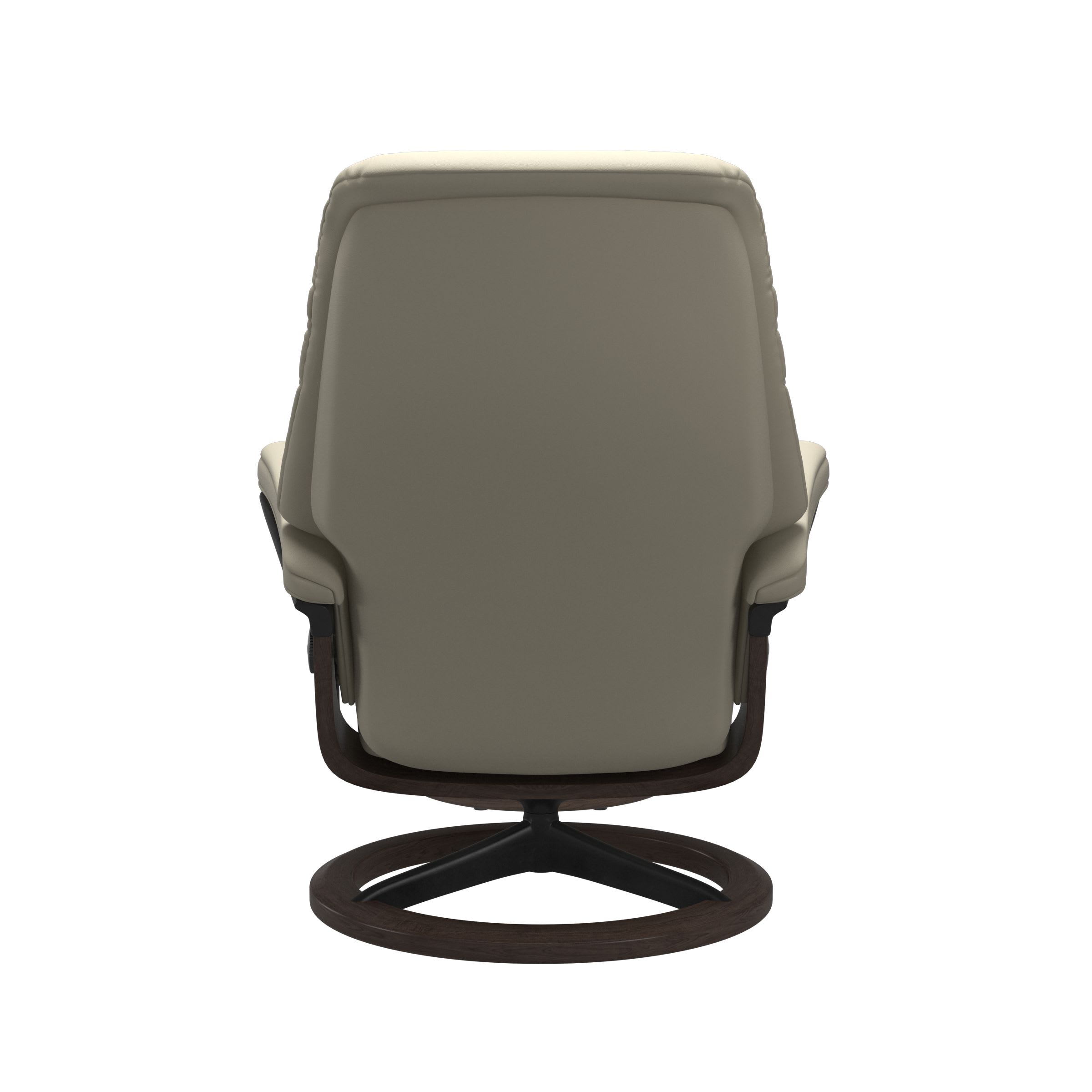 Stressless® Sunrise (L) Signature Base Recliner with Ottoman