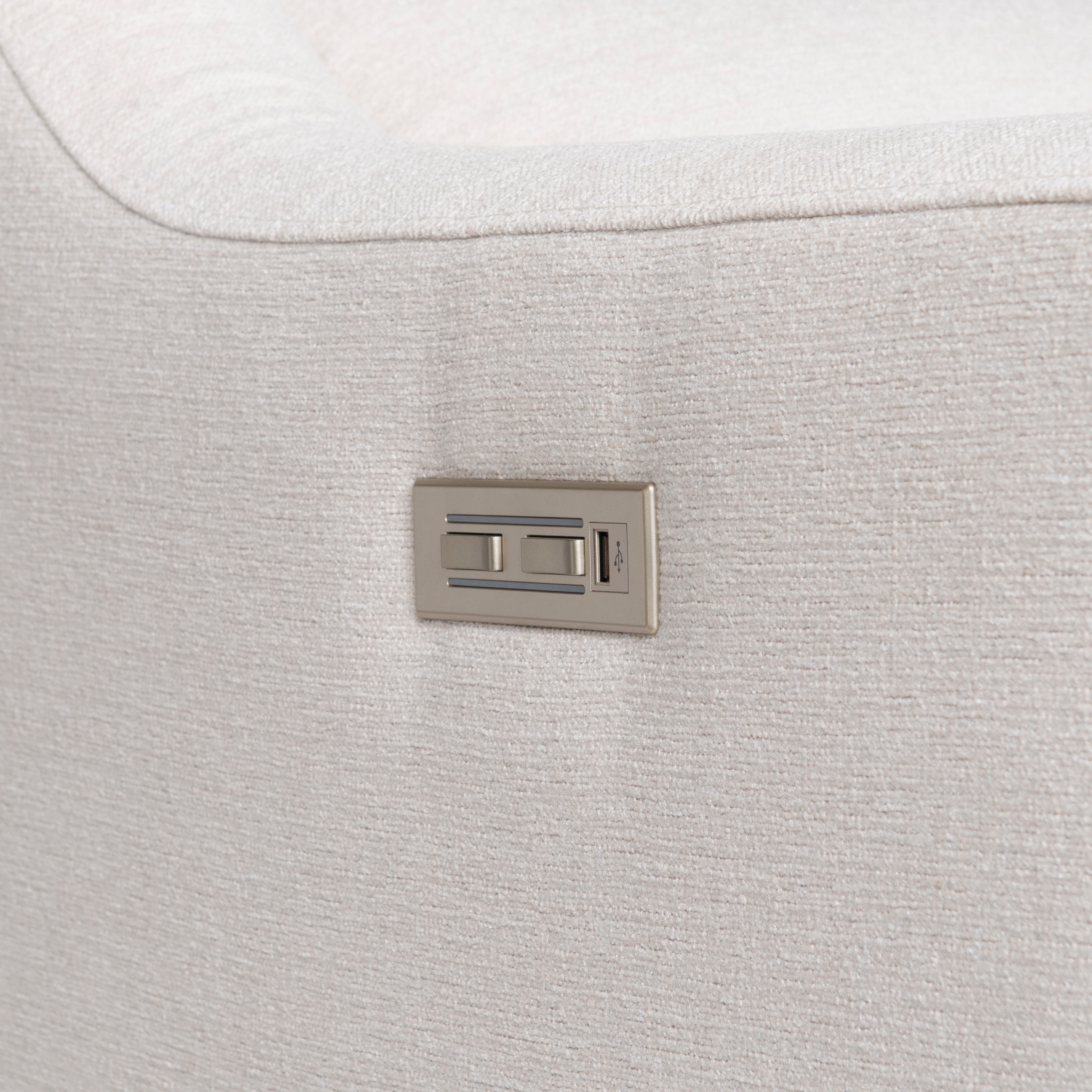 Germain Fabric Power Motion Sofa
