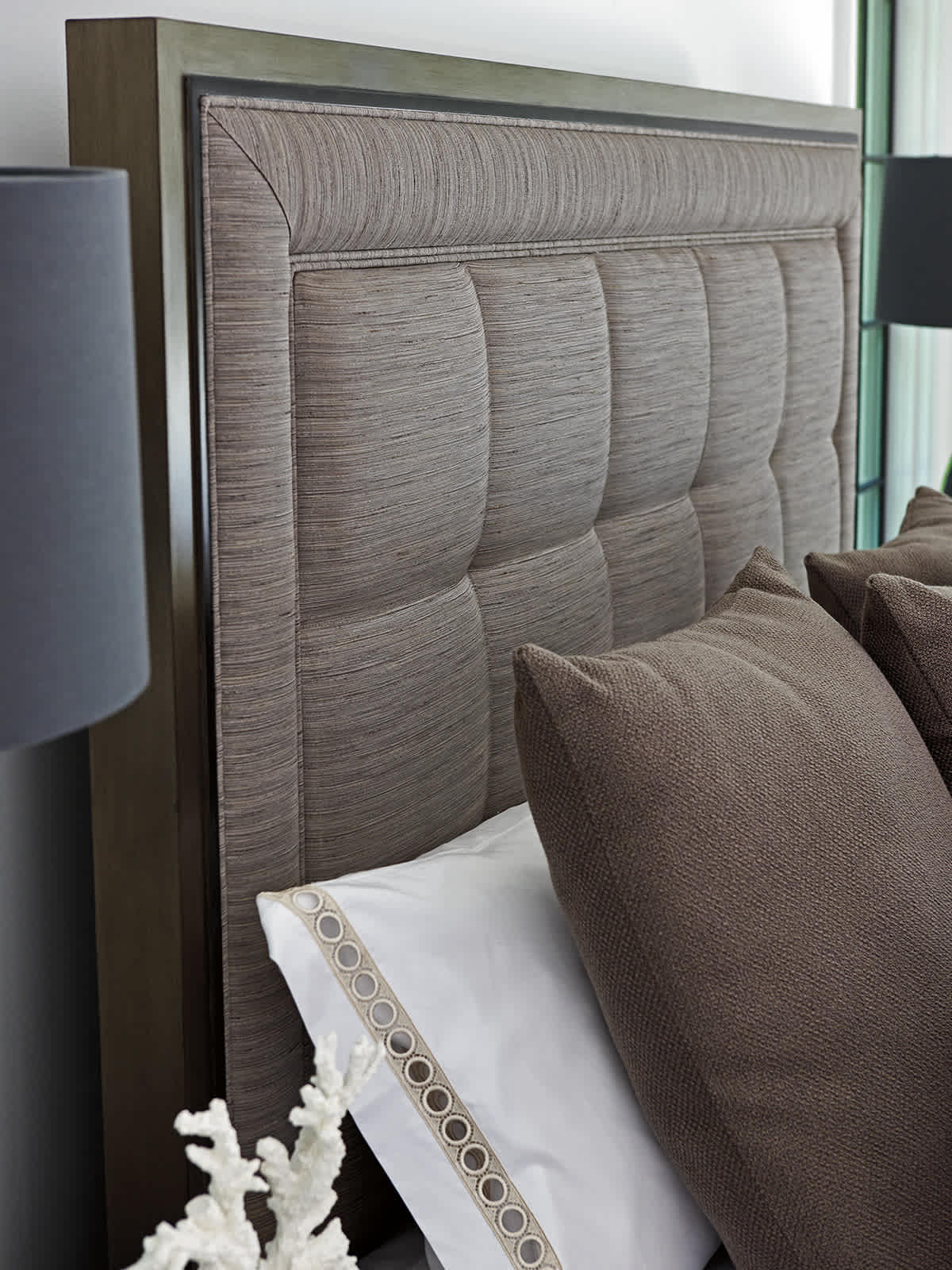St. Tropez Upholstered Panel Bed
