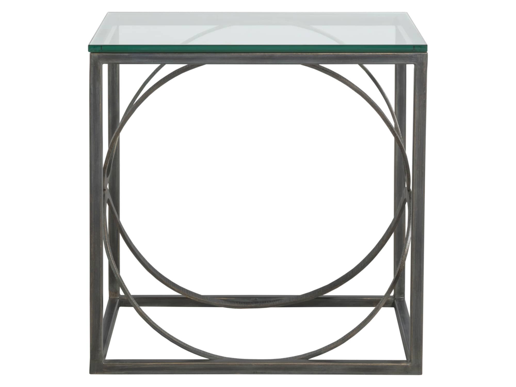 Ellipse Rectangular End Table