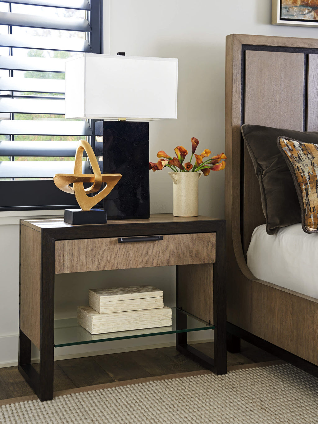 Russo Open Nightstand