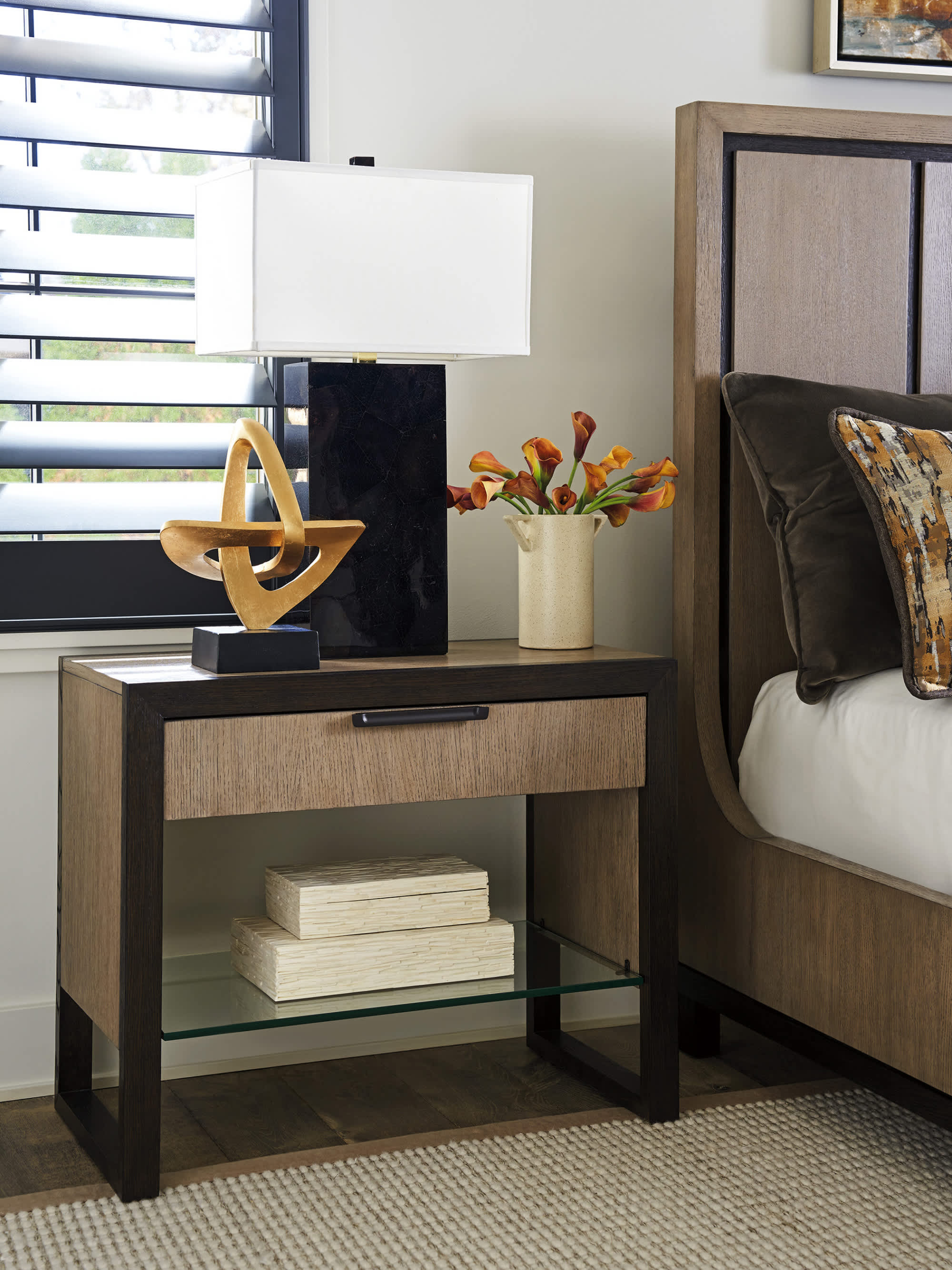 Russo Open Nightstand