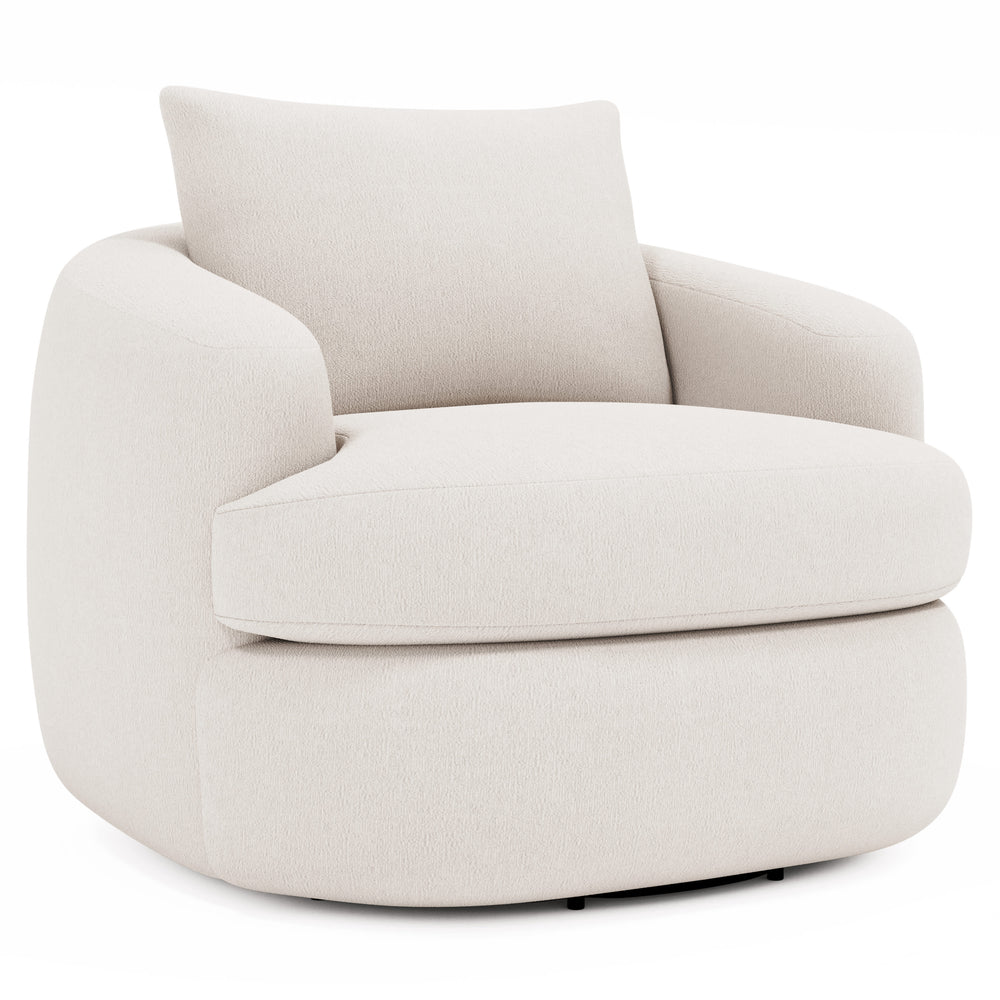 Jules Fabric Swivel Chair