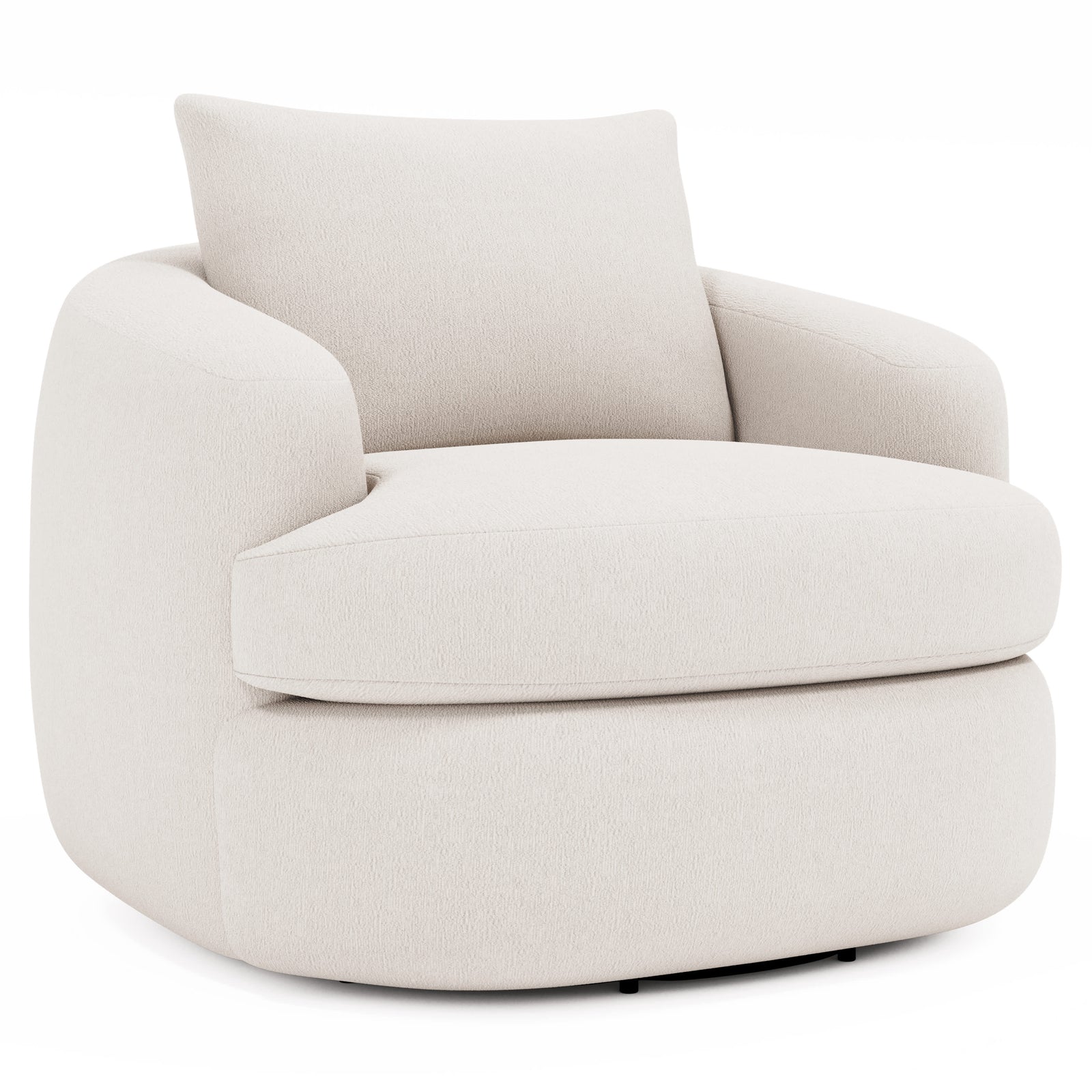 Jules Fabric Swivel Chair