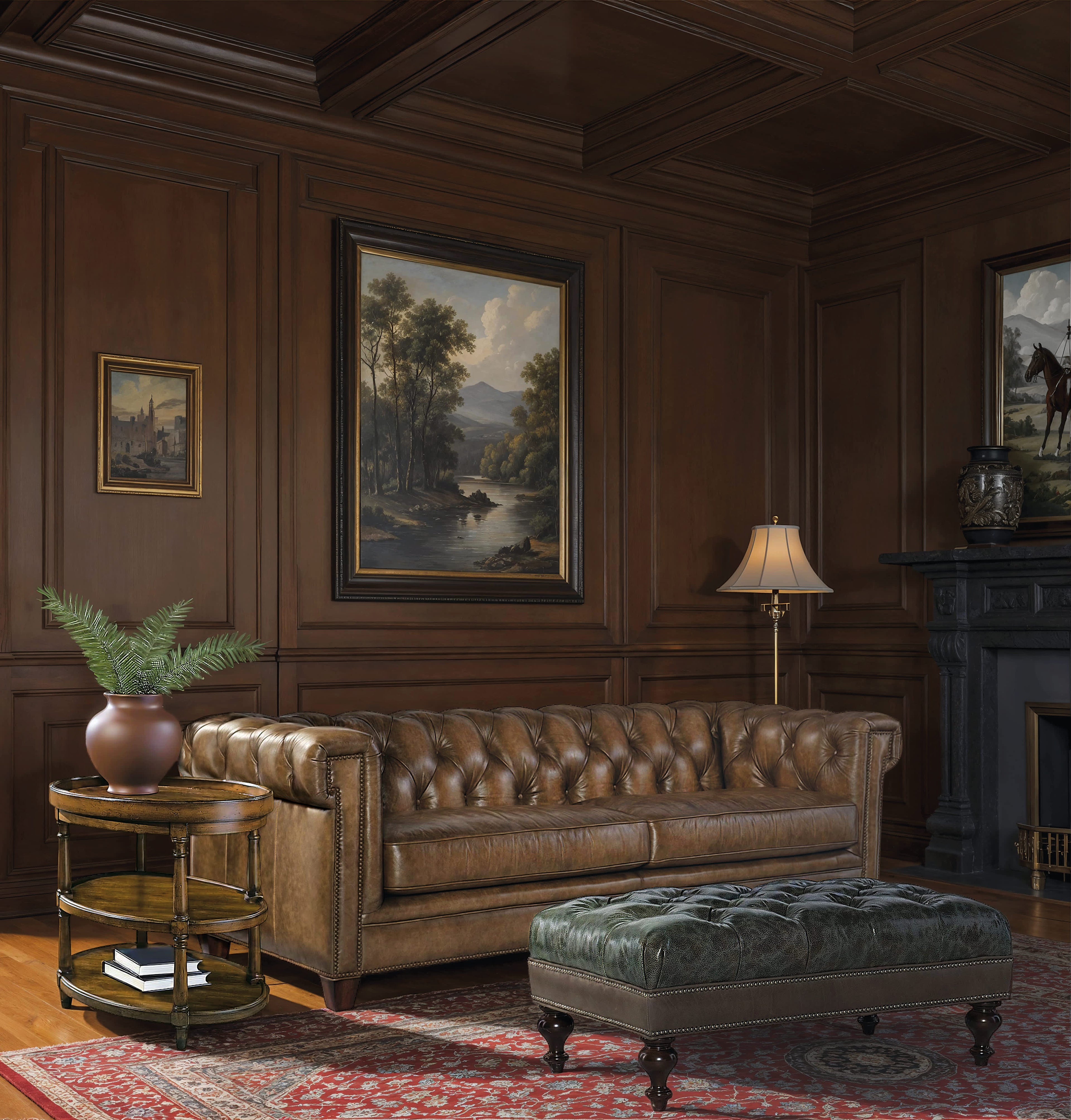 Oval Accent Table
