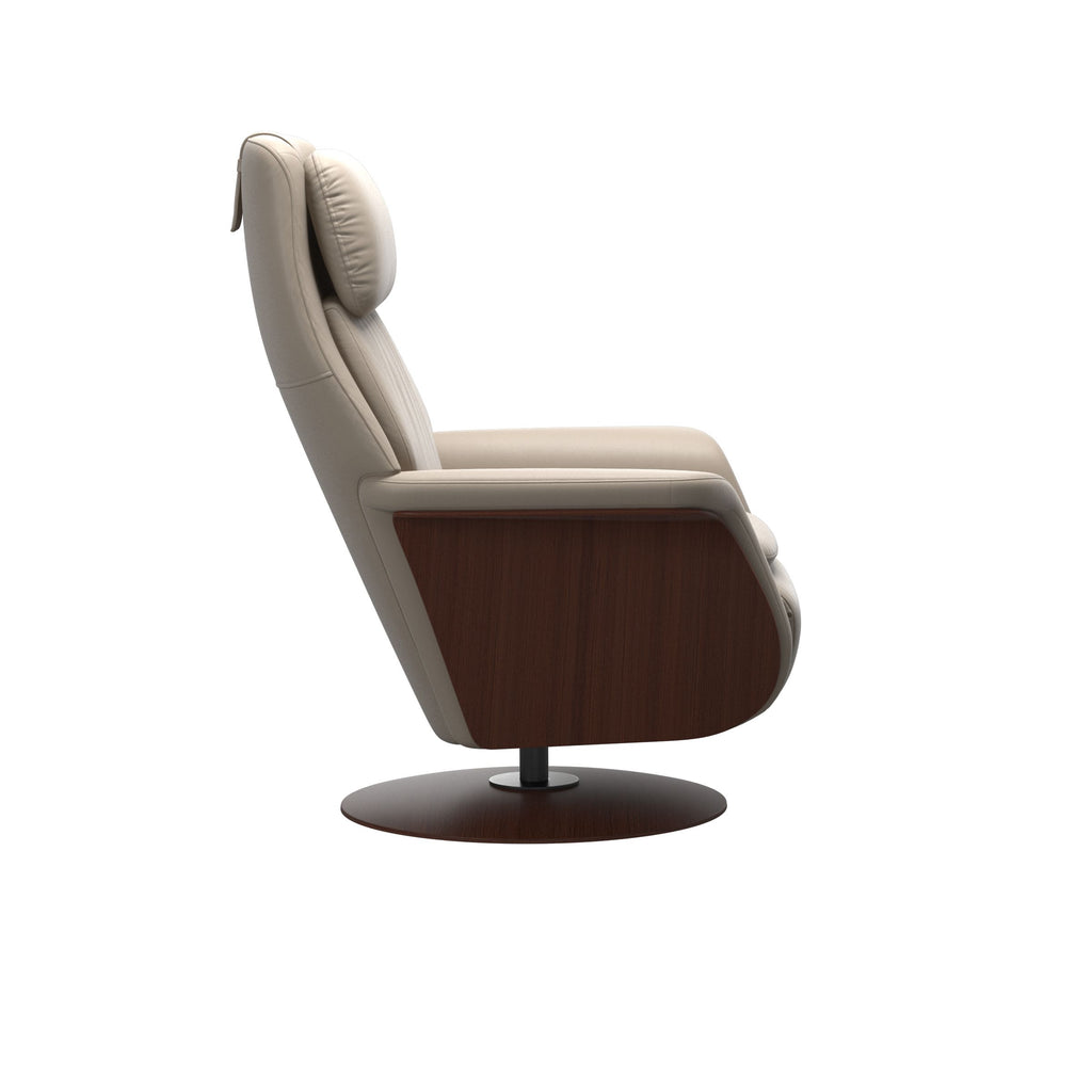 Stressless® Sam Power Wood Disc base