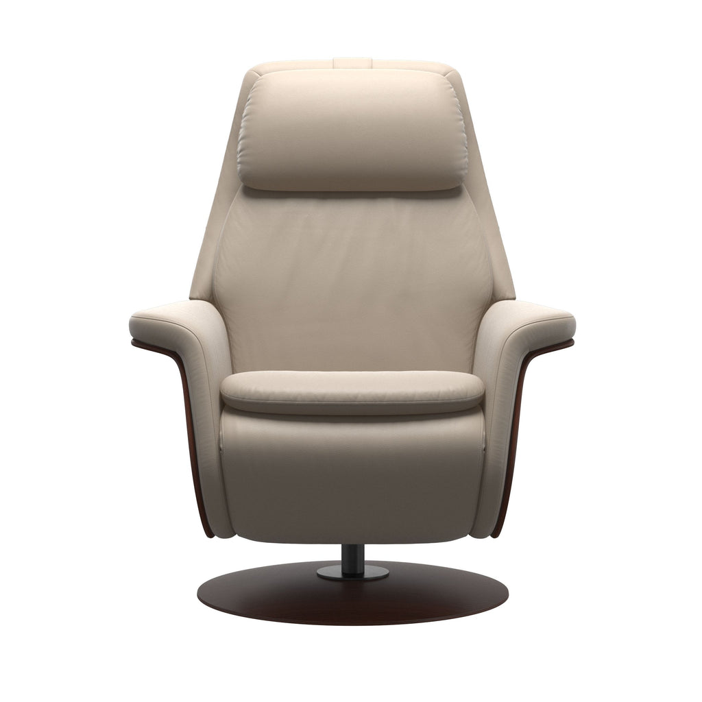 Stressless® Sam Power Wood Disc base