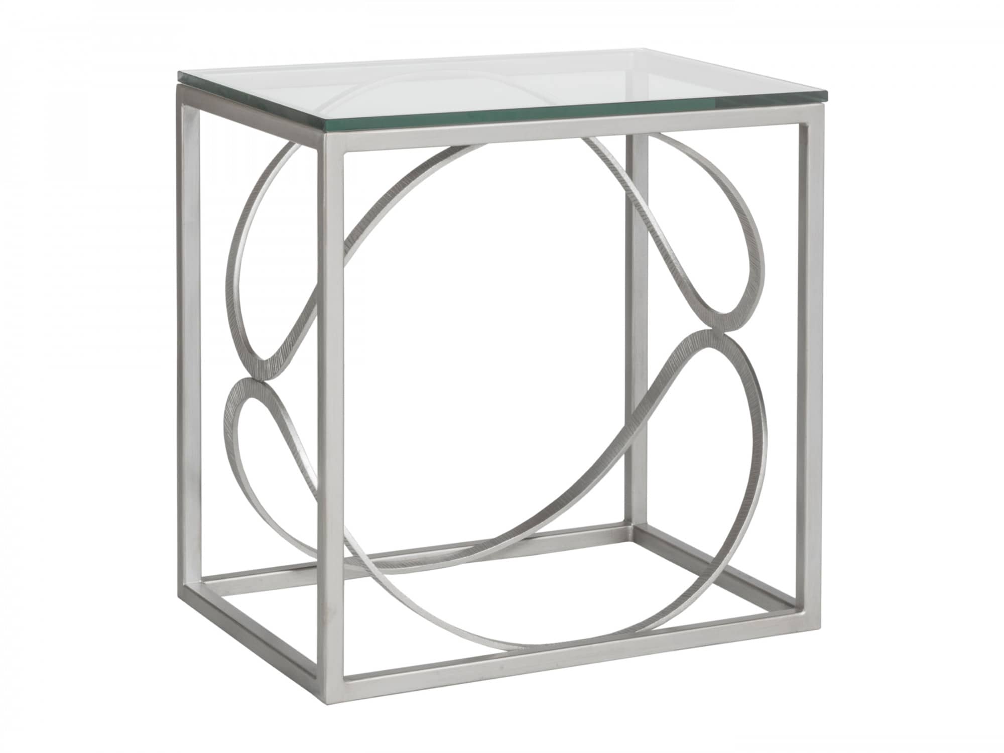 Ellipse Rectangular End Table