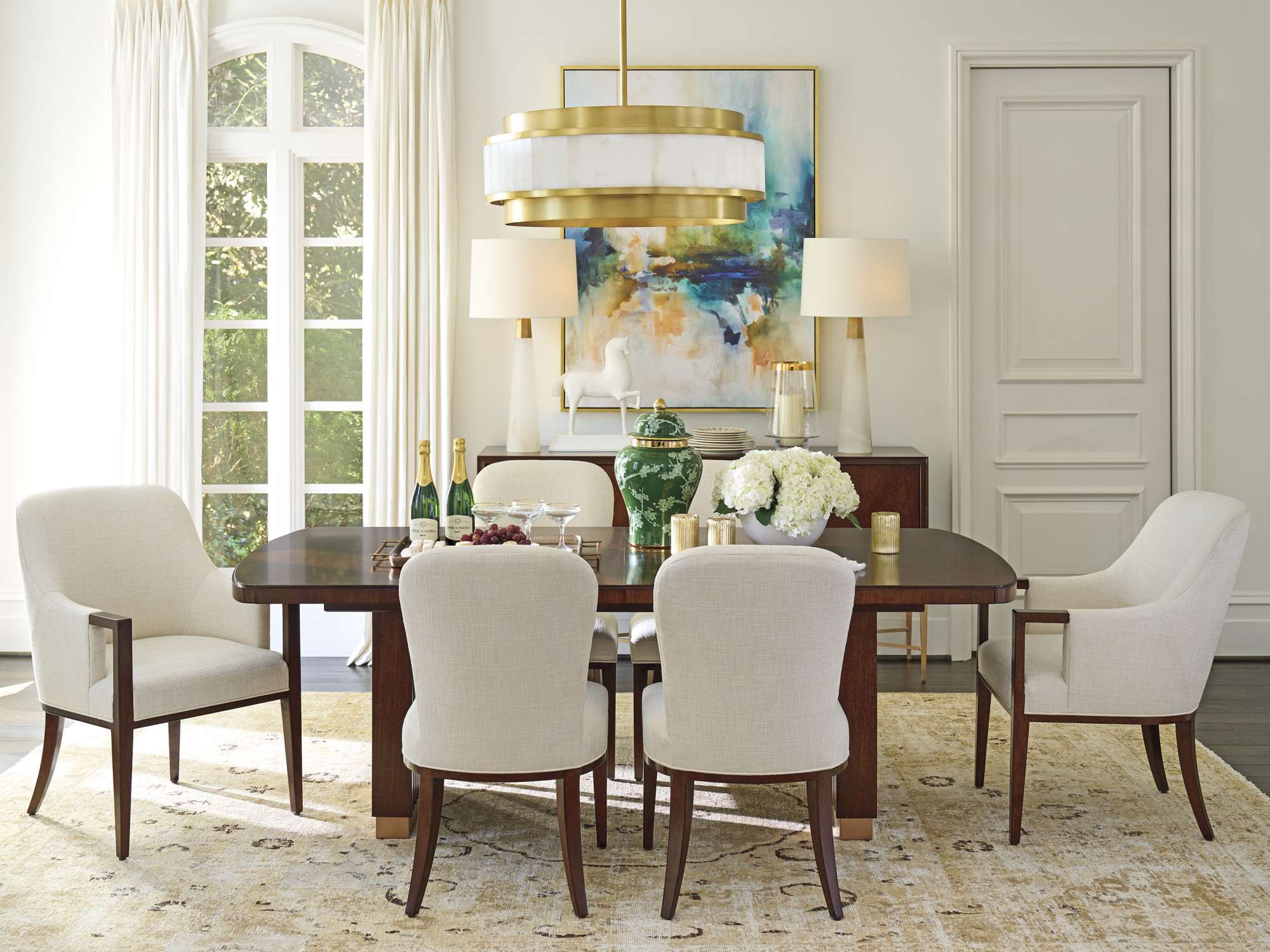 Portman Double Pedestal Dining Table