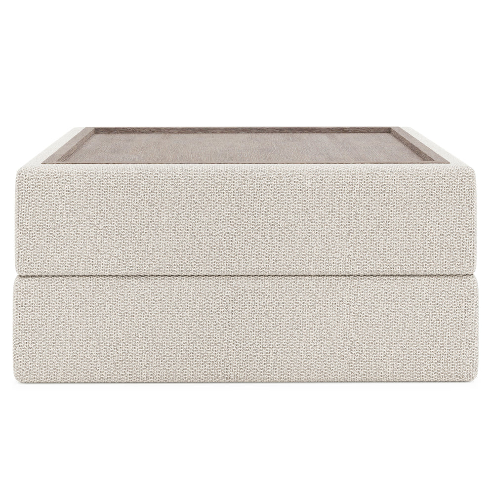 Vista Fabric Ottoman