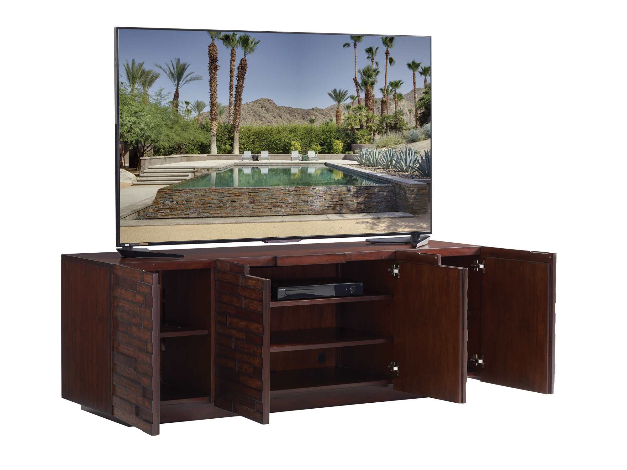 Criss Cross Media Console